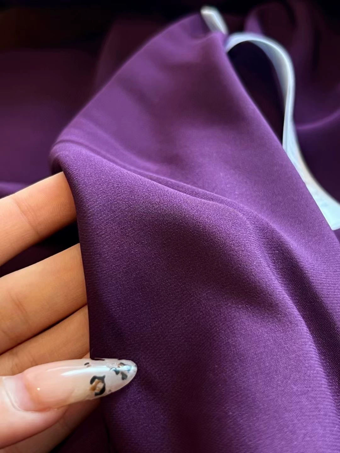 Royal Violet Tweed Jacket