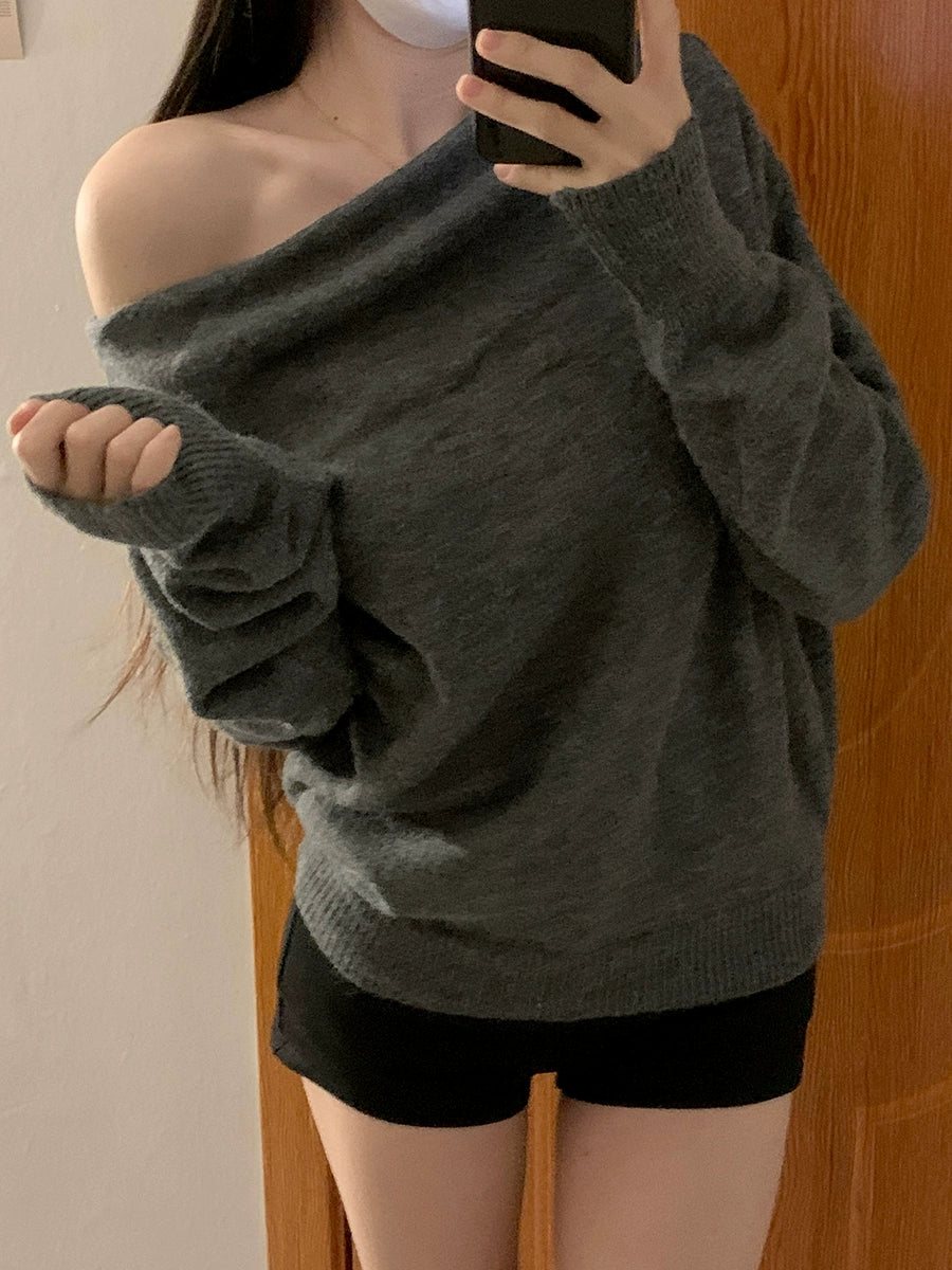 Softly Off Shoulder Knit