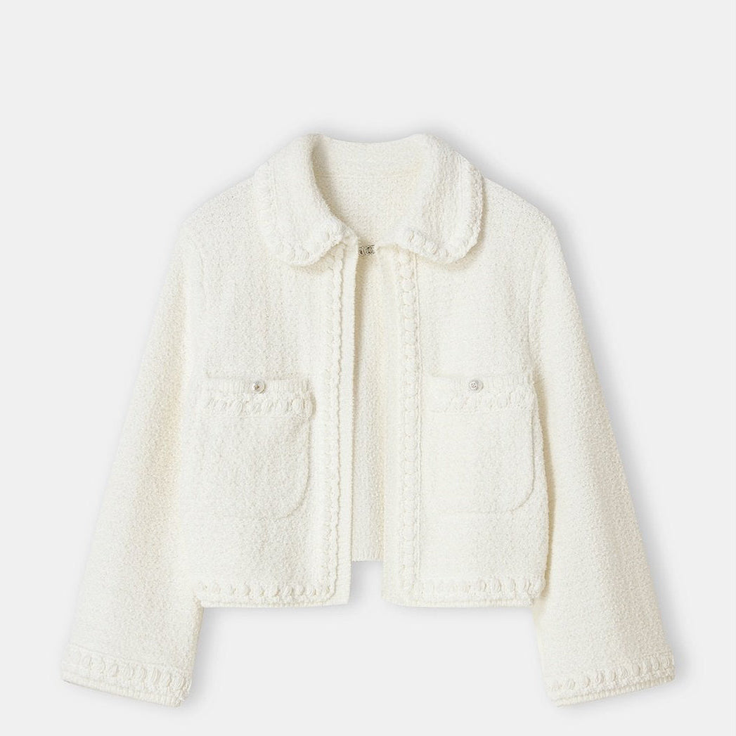 Grace White Tweed Set