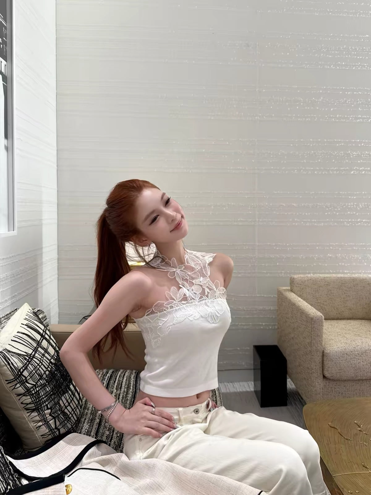 Floral Lace Cami