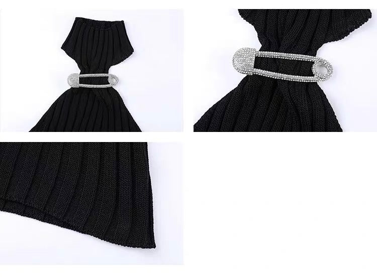 Crystal Clasp Halter