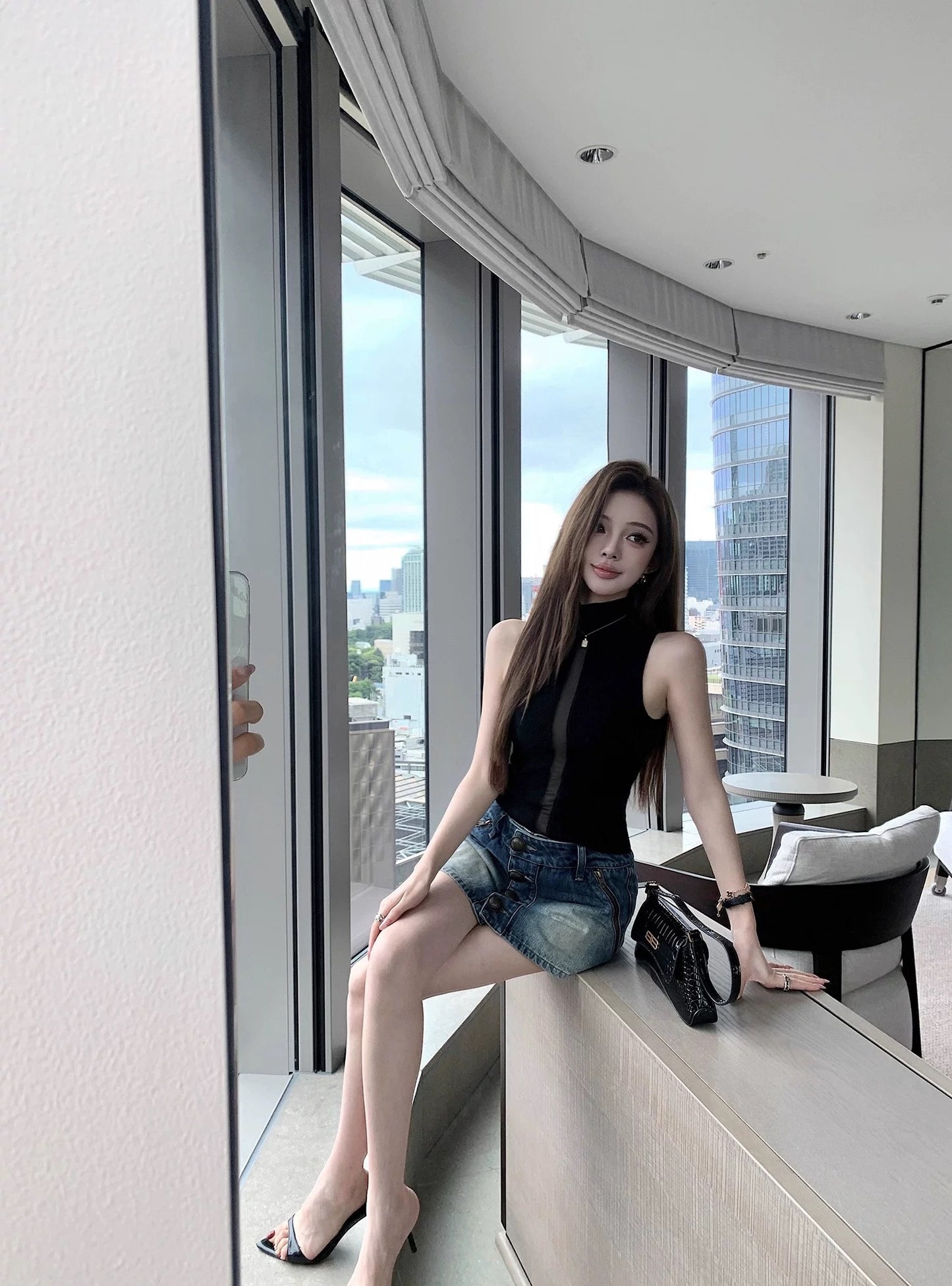 Allure Sheer Highneck