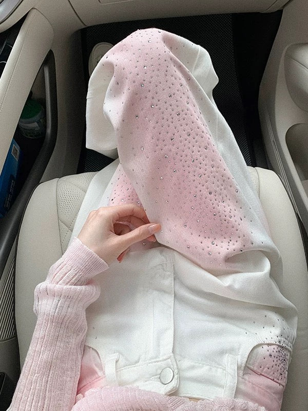 Blush Crystal Denim