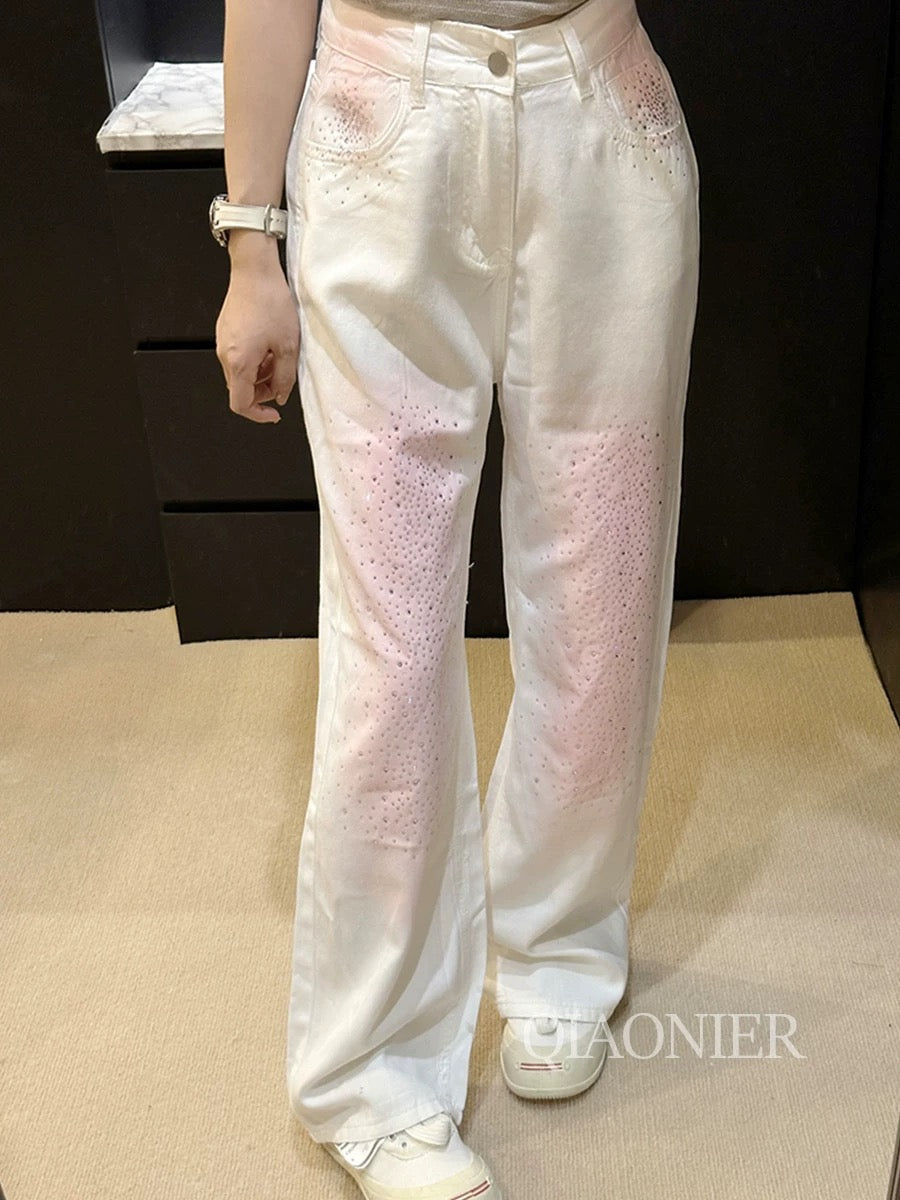 Blush Crystal Denim