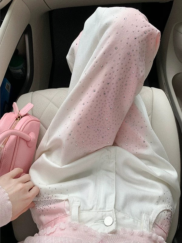 Blush Crystal Denim