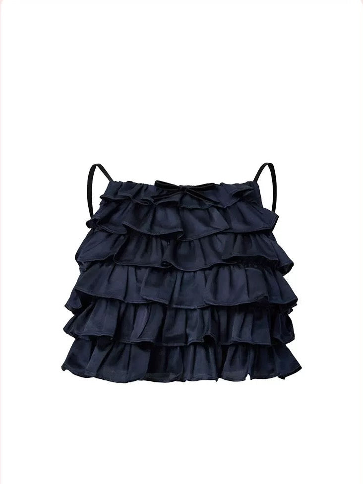 Sugar Ruffle Navy Set