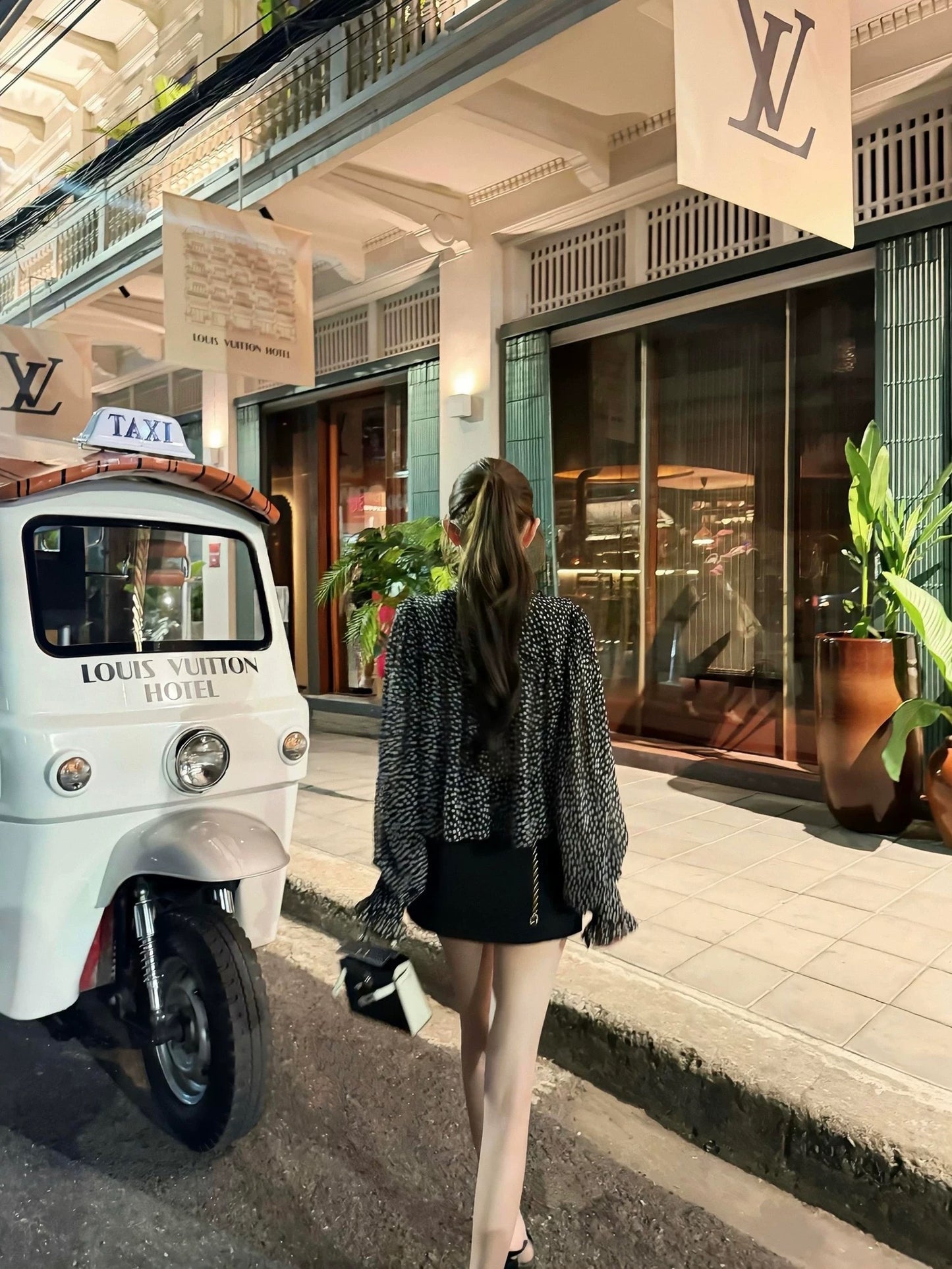 Parisienne Dot Blouse