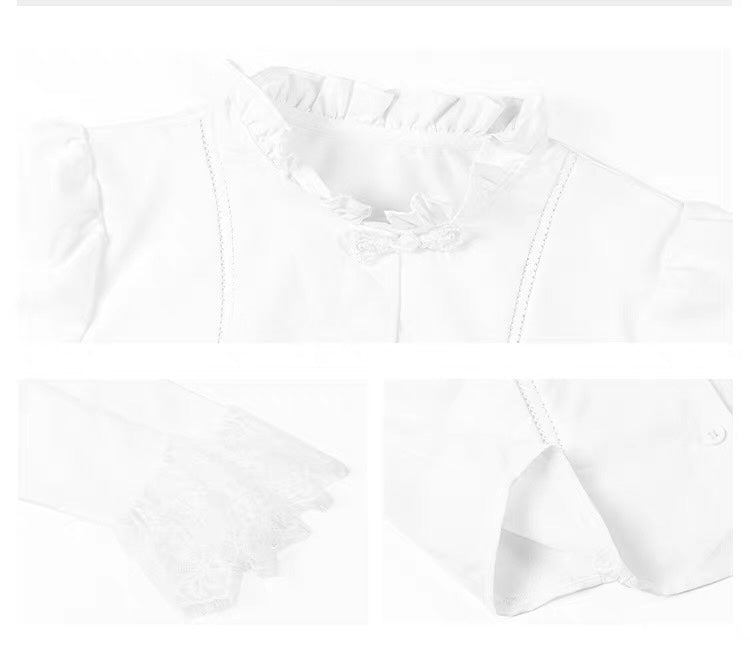 Classic Lady Veil Blouse