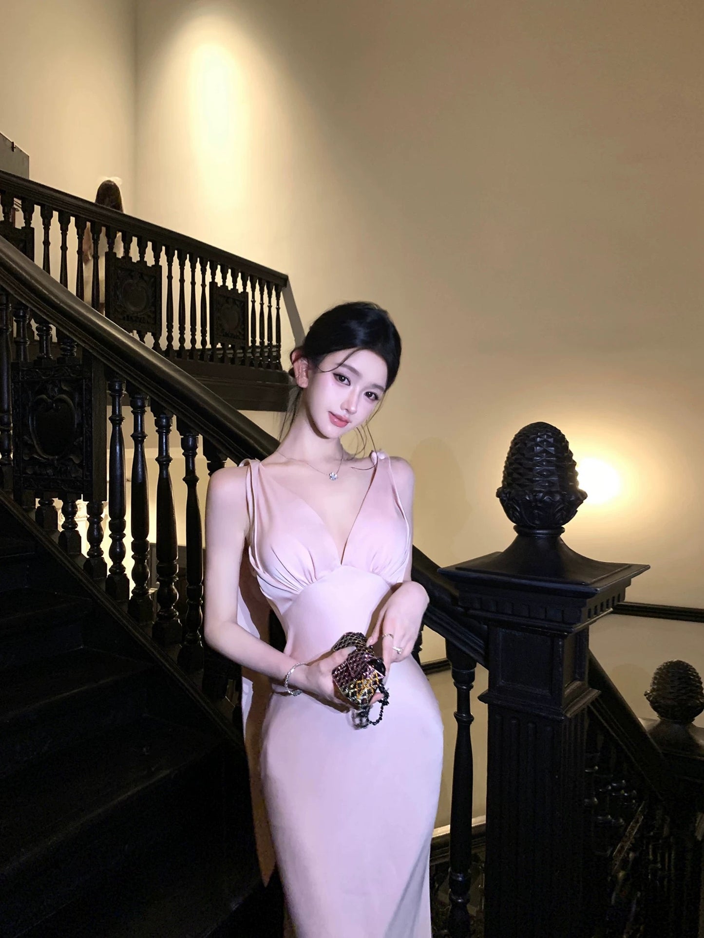 Baby Veil Ribbon Dress