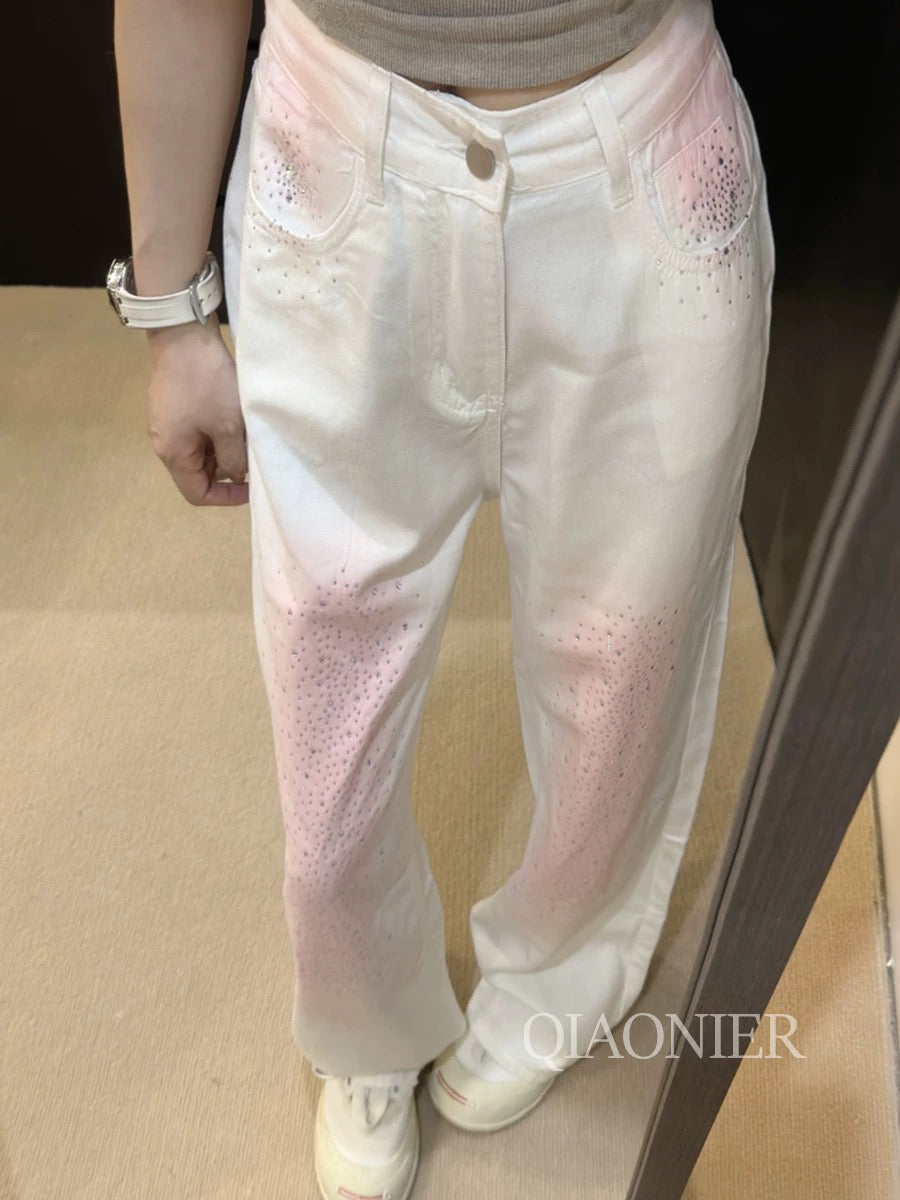 Blush Crystal Denim