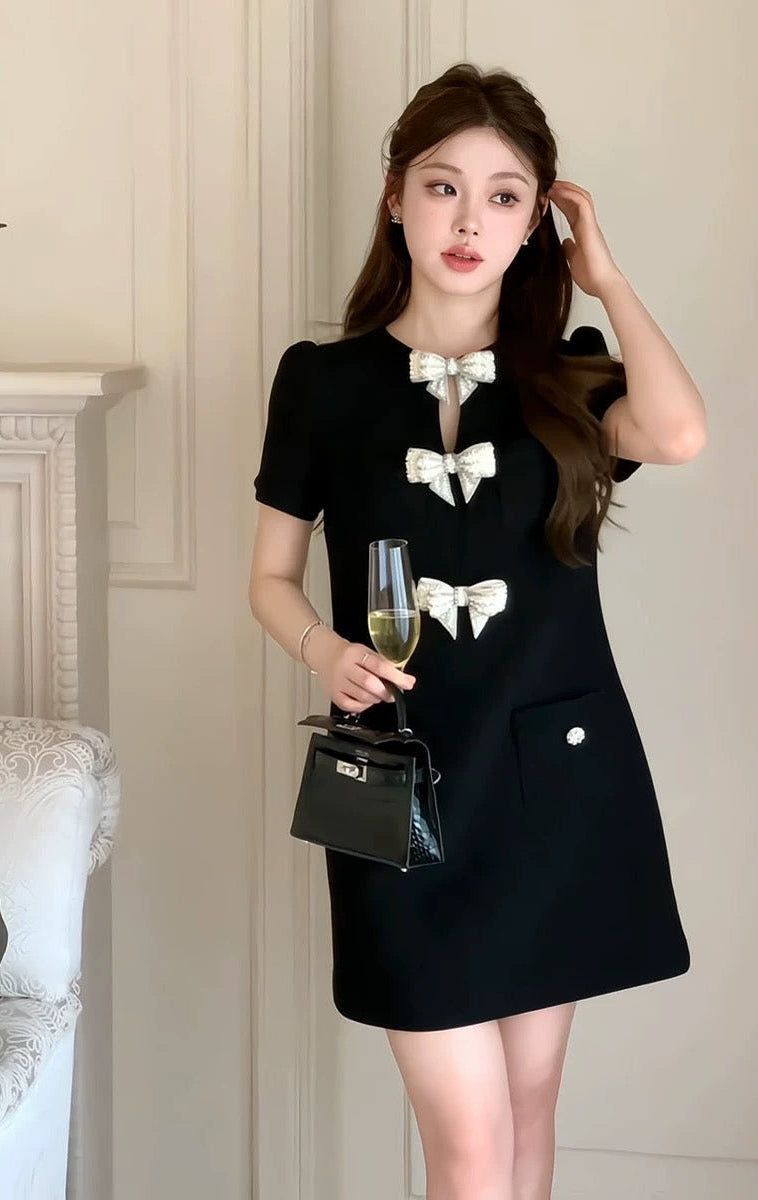 Classic Bijou Ribbon Dress