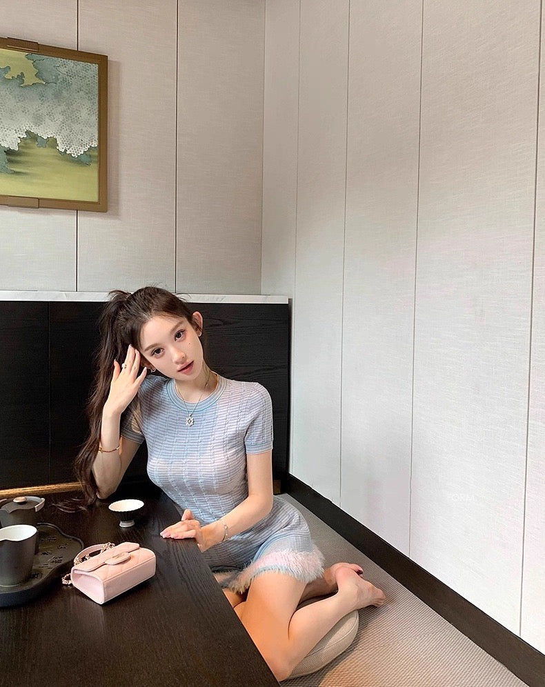 Frosty Whisper Dress