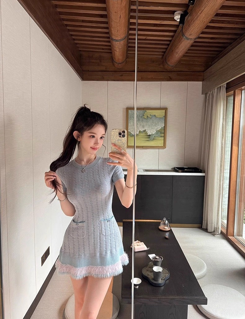 Frosty Whisper Dress