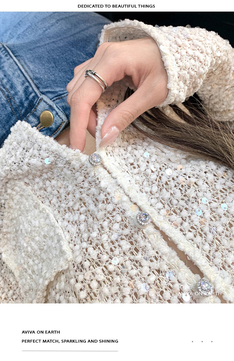 Twinkle Bouclé Cardigan