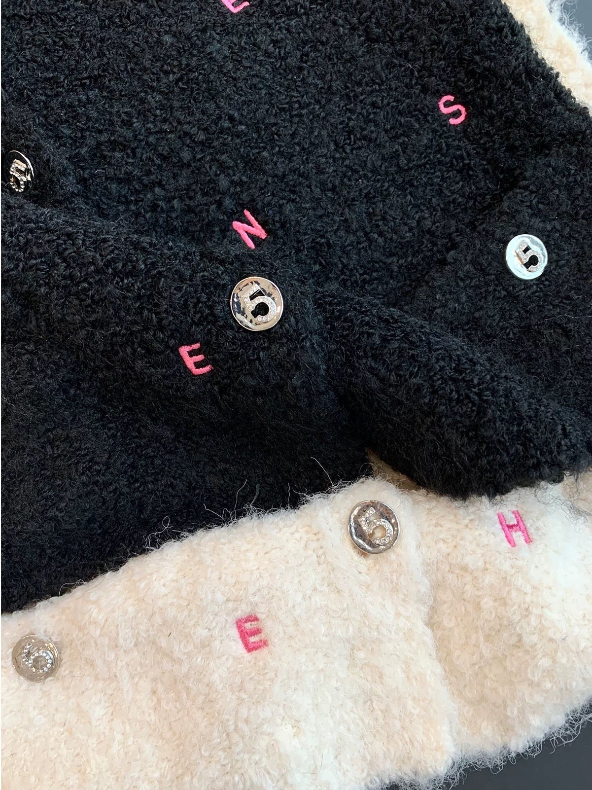 Signature Logo Tweed Vest