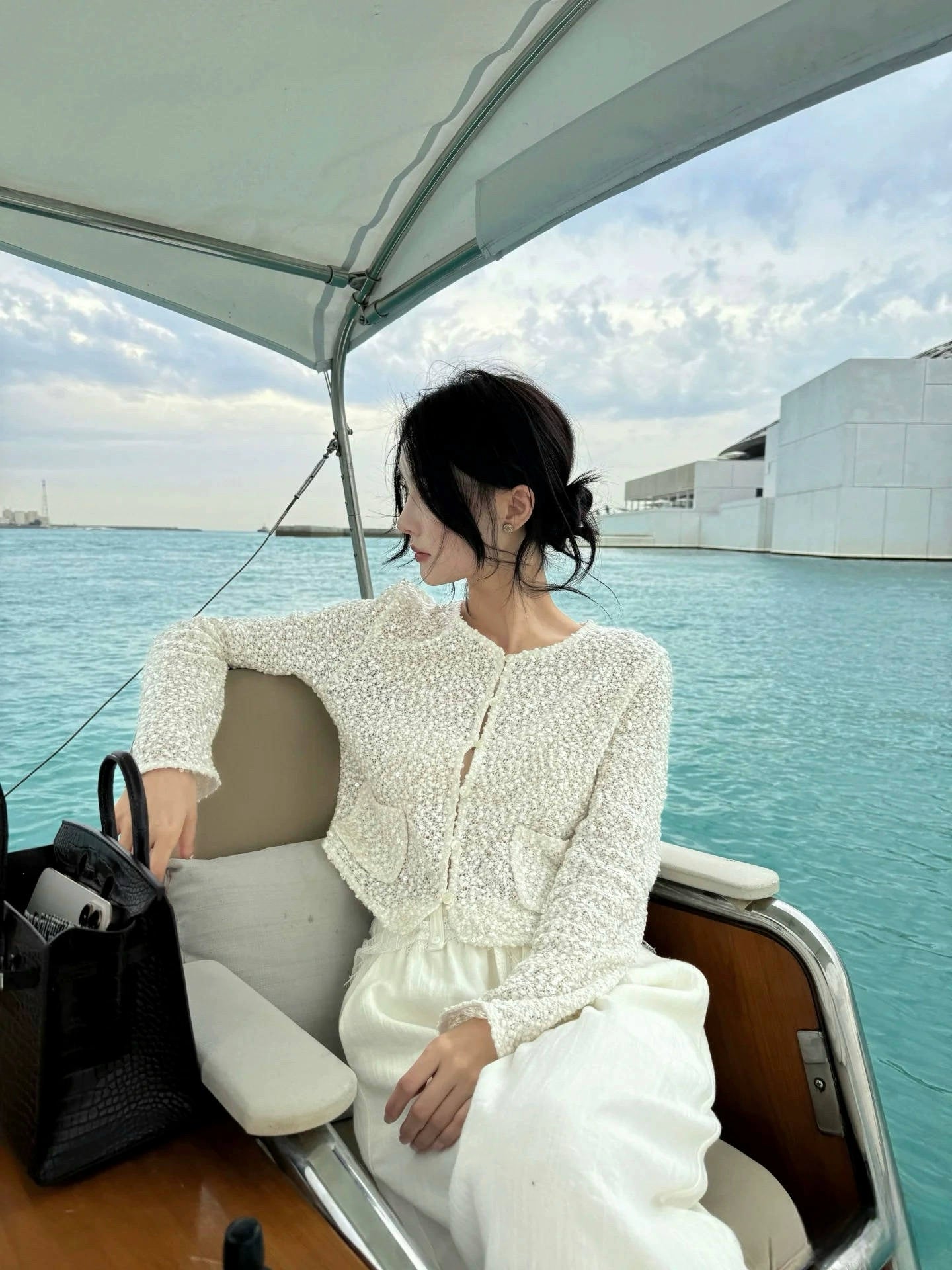 Twinkle Bouclé Cardigan