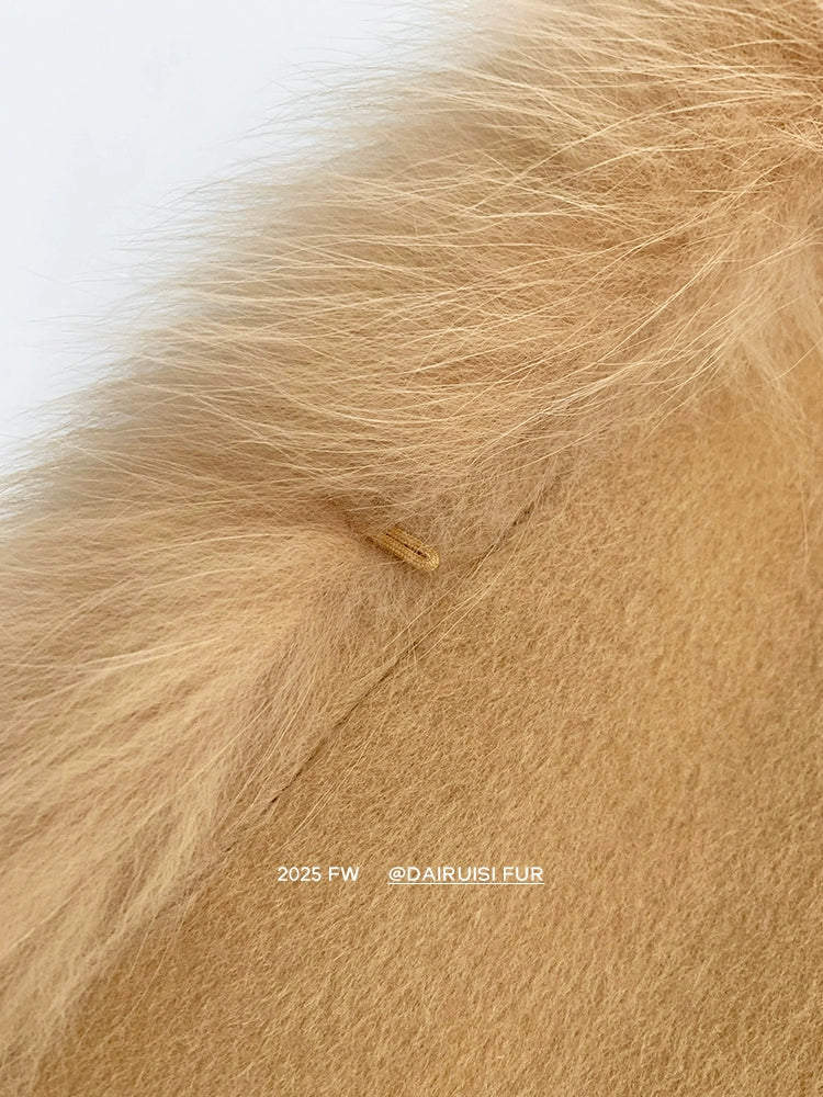 Snow Fox Cape Coat