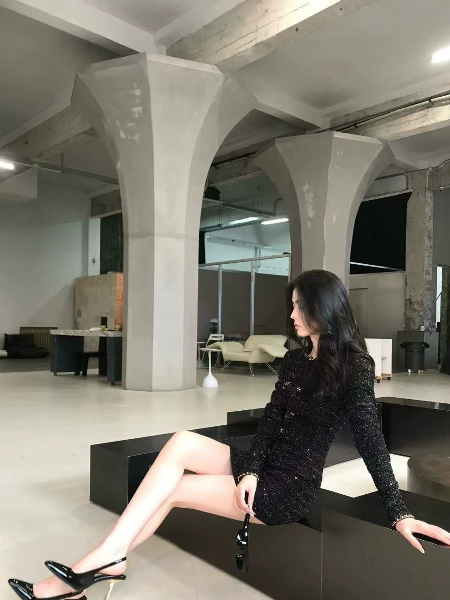 Midnight Glint Dress