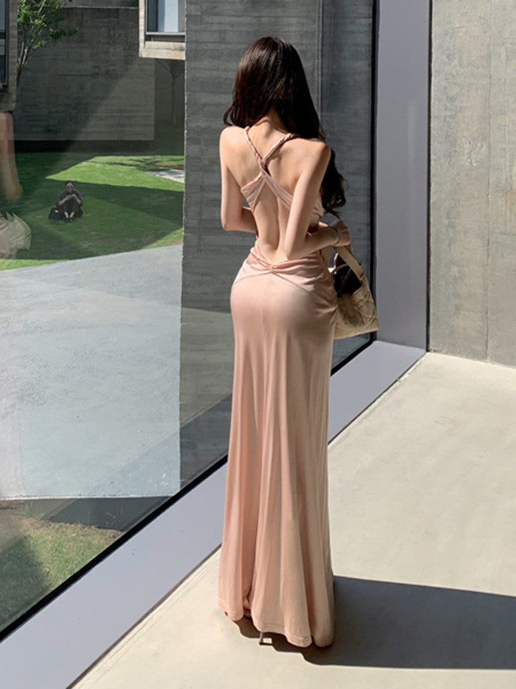 Rose Veil Back Grace Dress