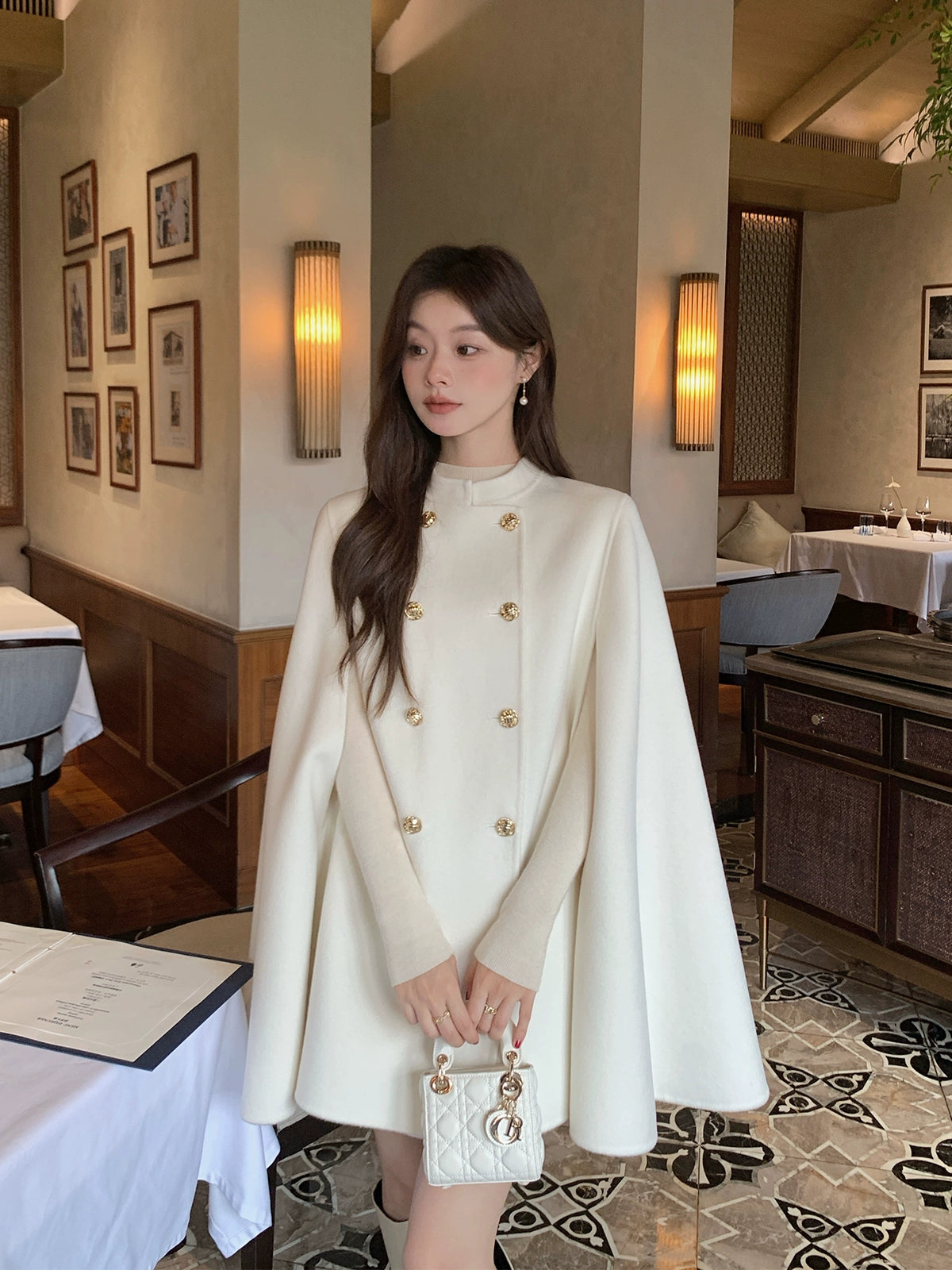 Etoile Fur Cape Coat