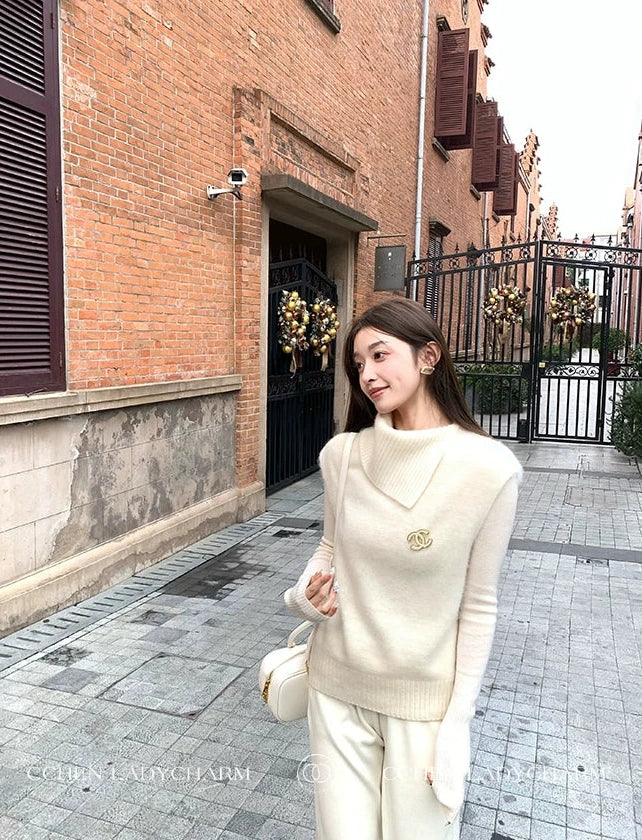 Feather Layer Knit Set