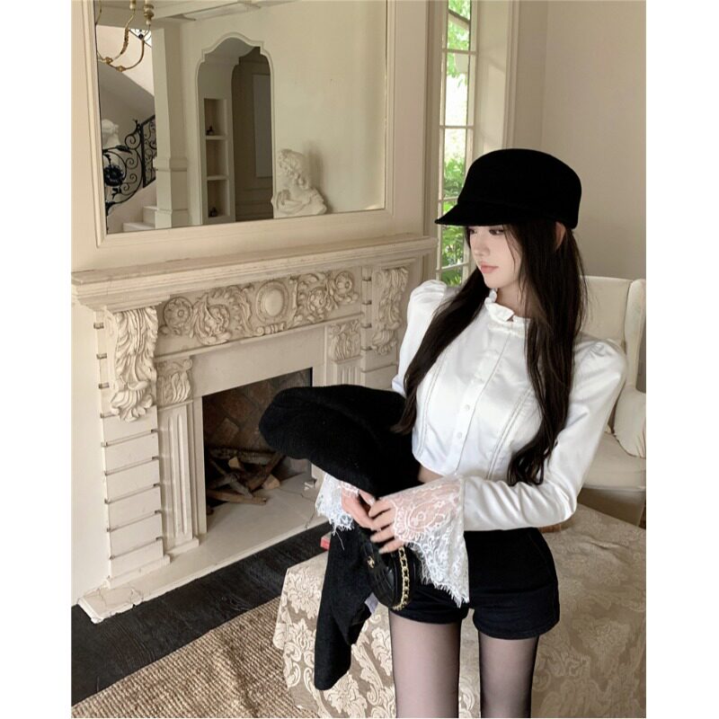 Classic Lady Veil Blouse