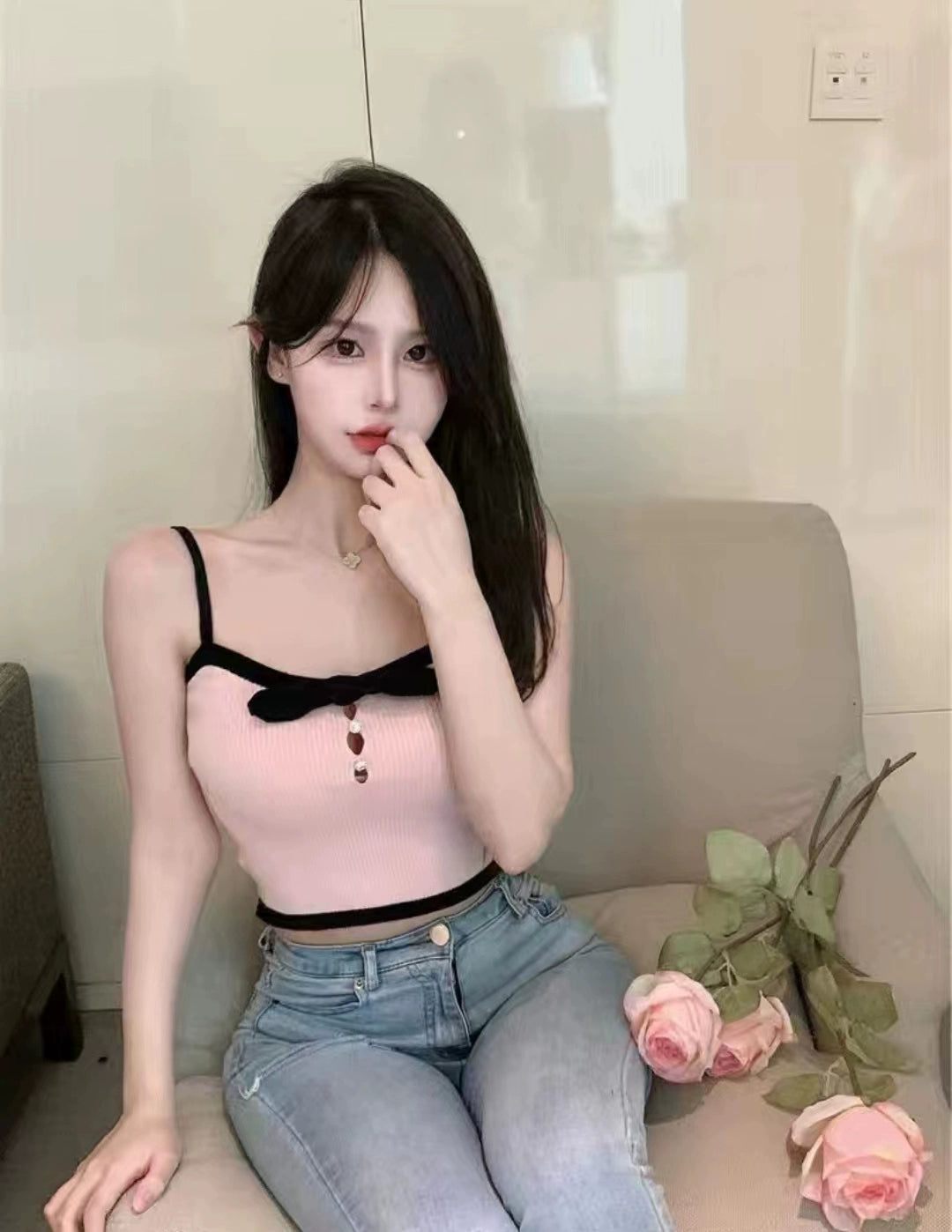 Bonbon Noir Camisole