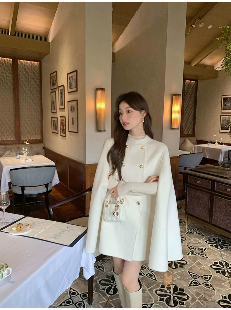 Etoile Fur Cape Coat