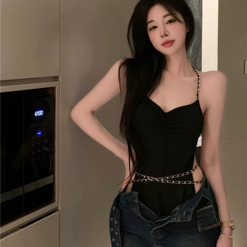 Chain Silhouette Top