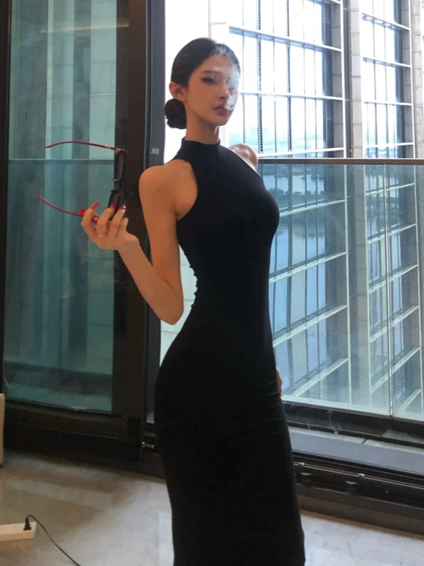 Divine Curve Dress Long