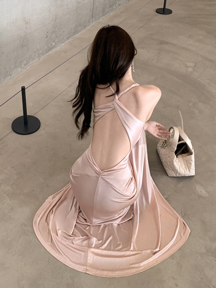 Rose Veil Back Grace Dress