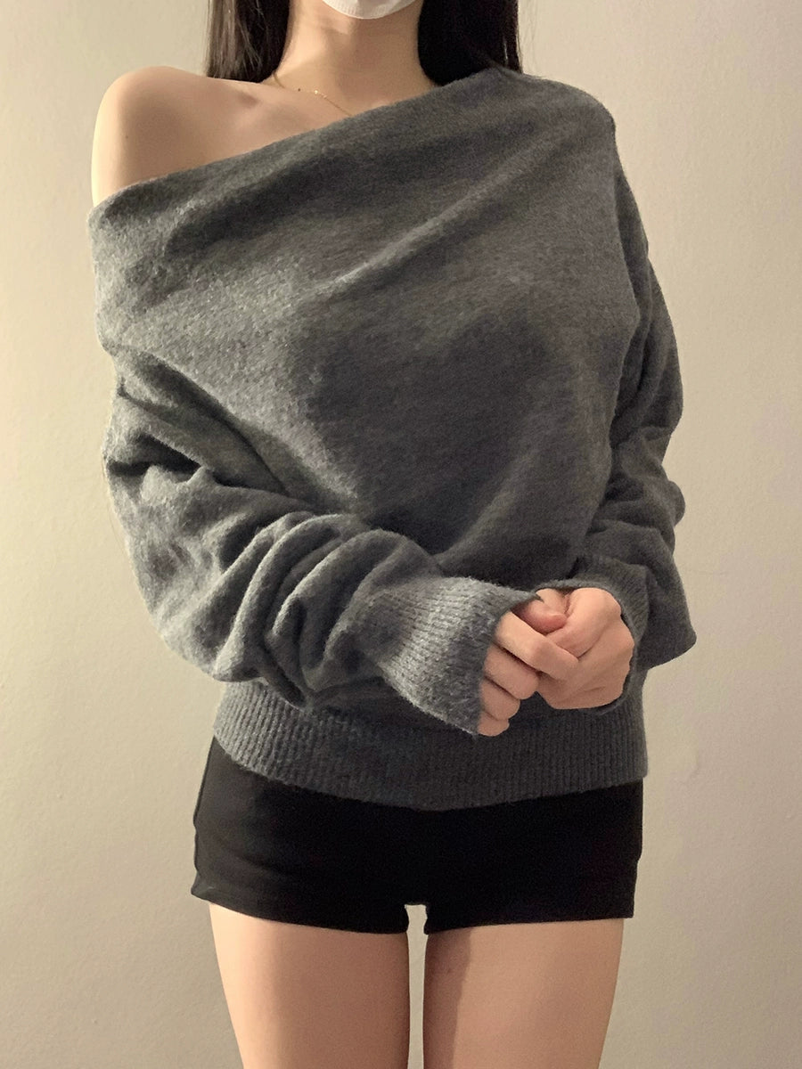Softly Off Shoulder Knit