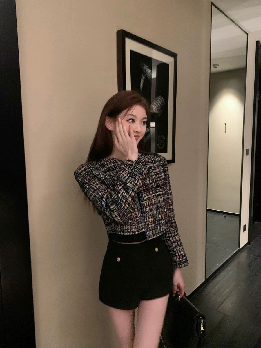 Classic Tweed Shorts