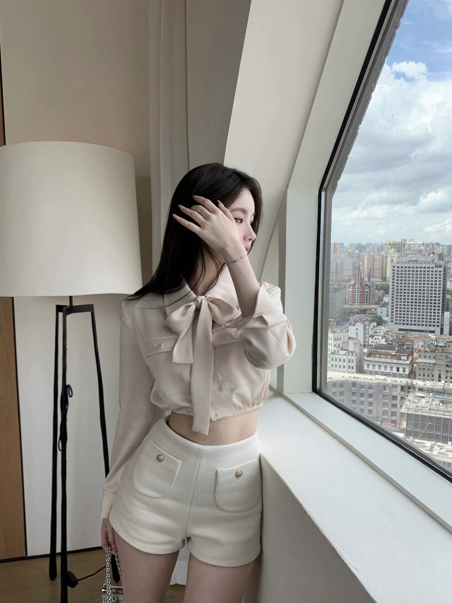 Classic Tweed Shorts