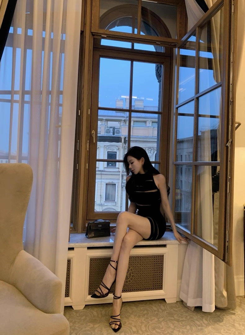 Sculpt Knit Set Black