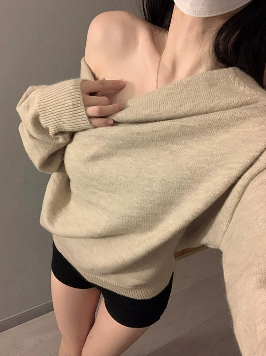 Softly Off Shoulder Knit