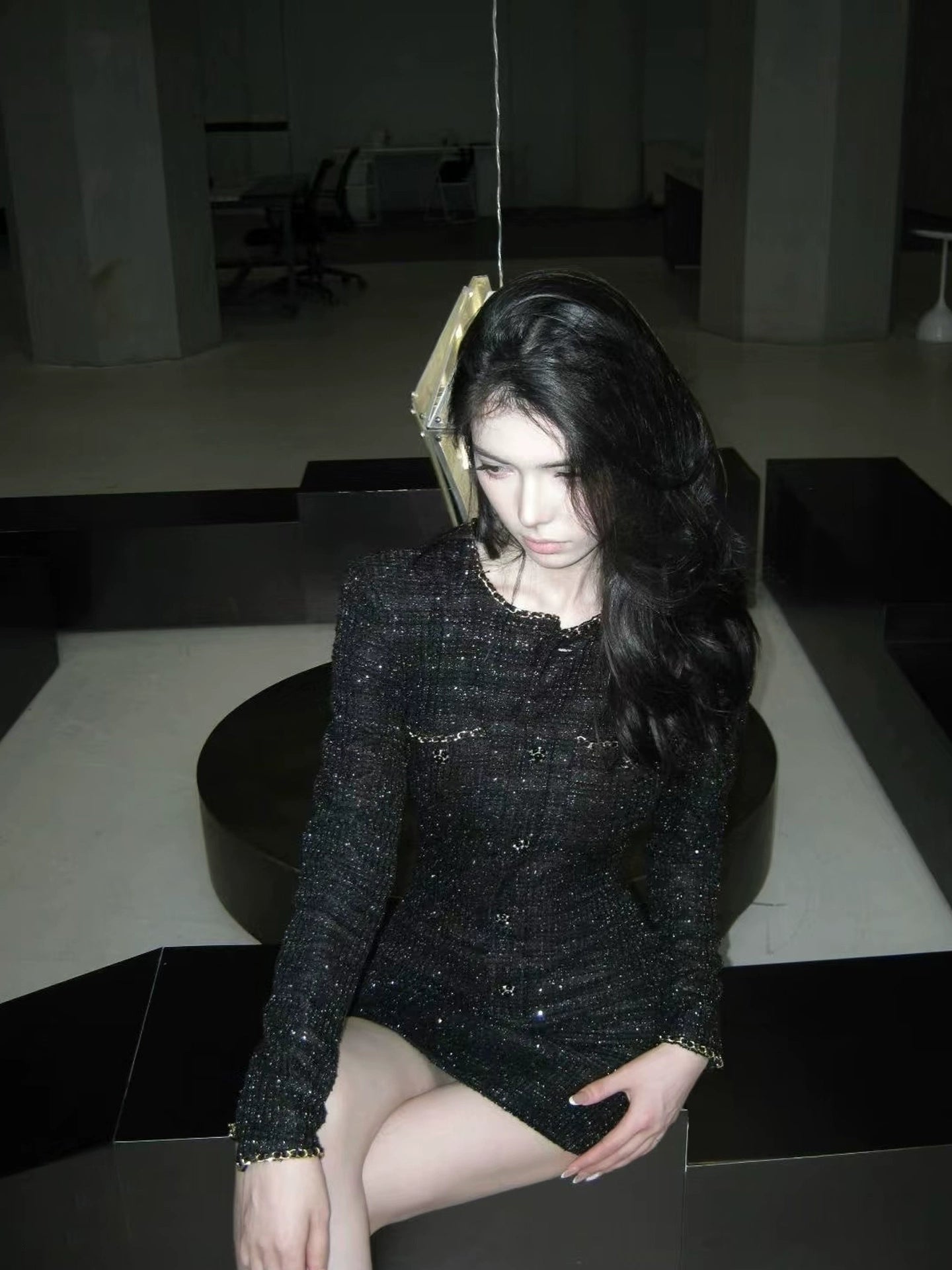 Midnight Glint Dress