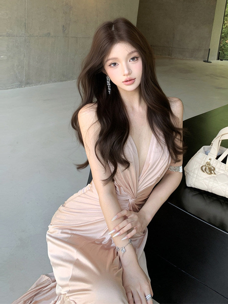 Rose Veil Back Grace Dress