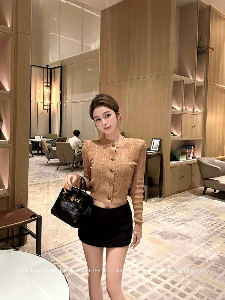 Caramel Knit Ensemble