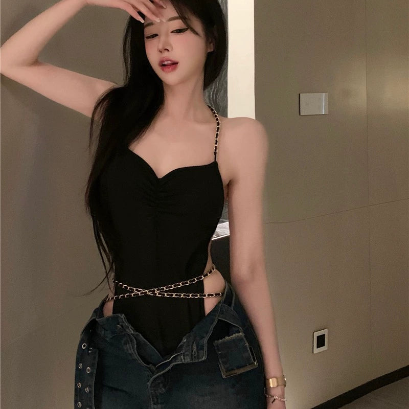 Chain Silhouette Top