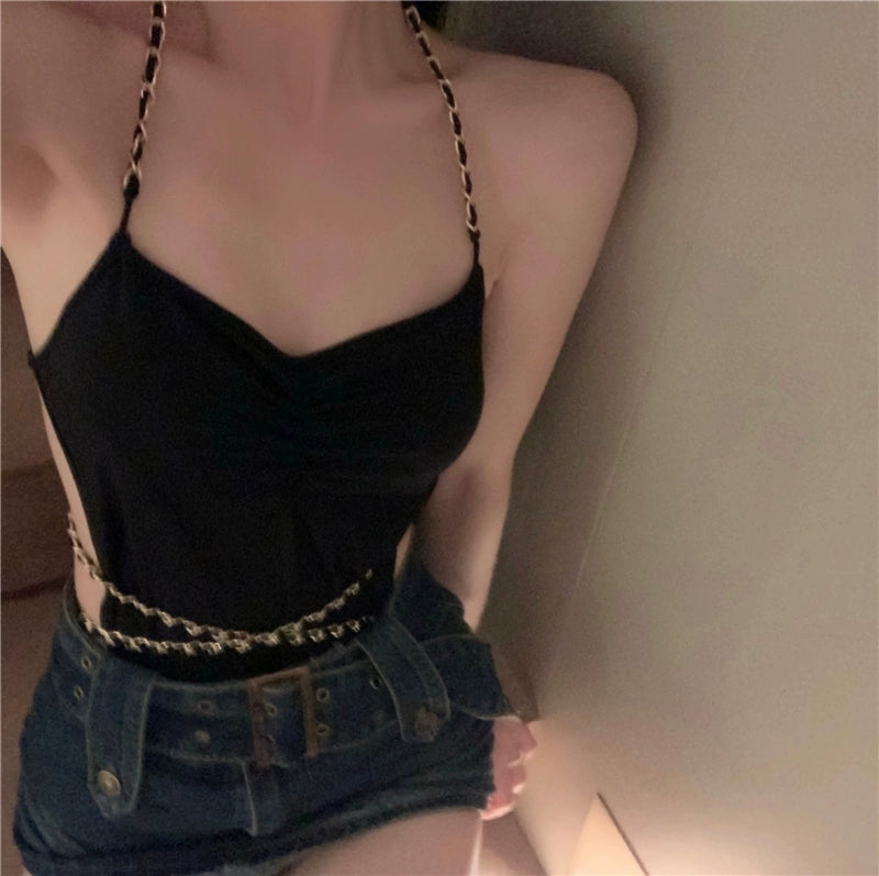 Chain Silhouette Top