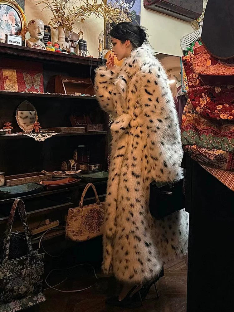 Dalmatian Amour Fur coat