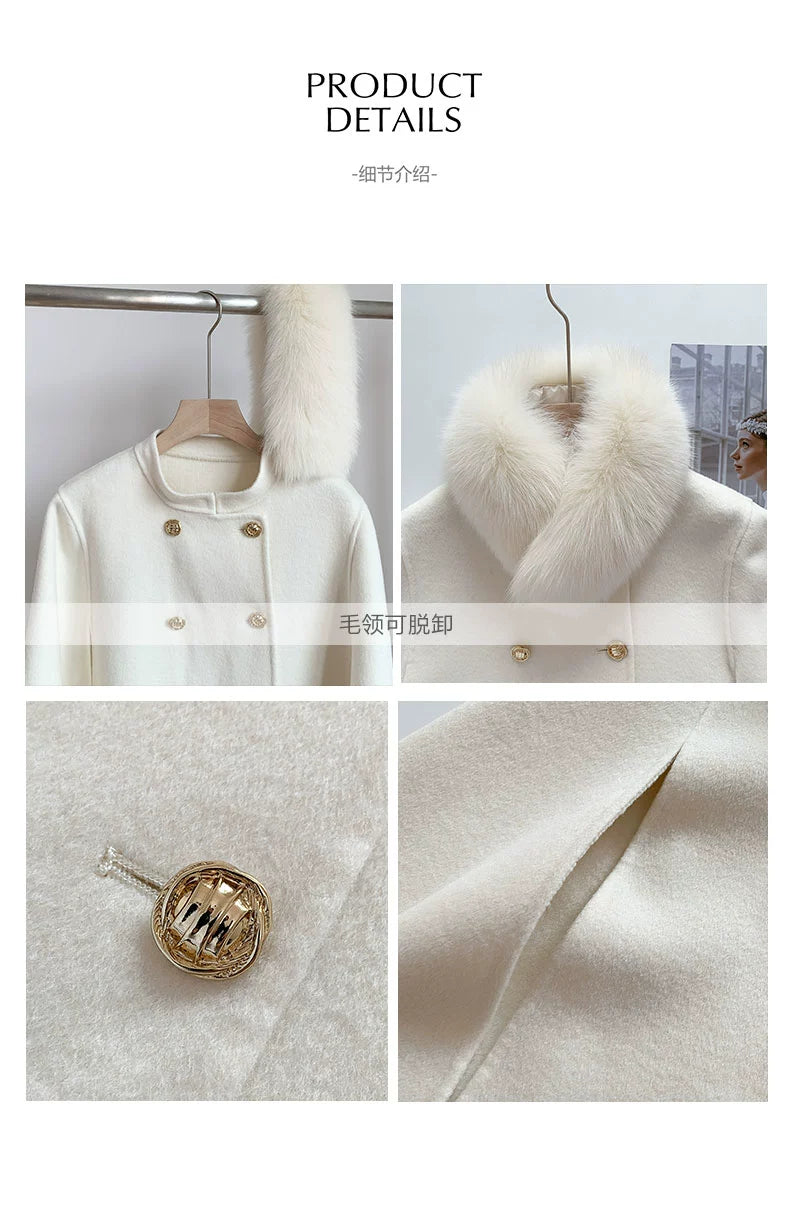 Etoile Fur Cape Coat