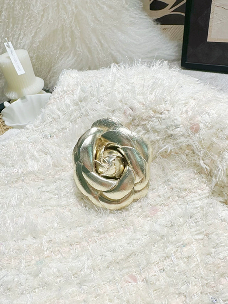 Bijou Blanche Tweed Jacket