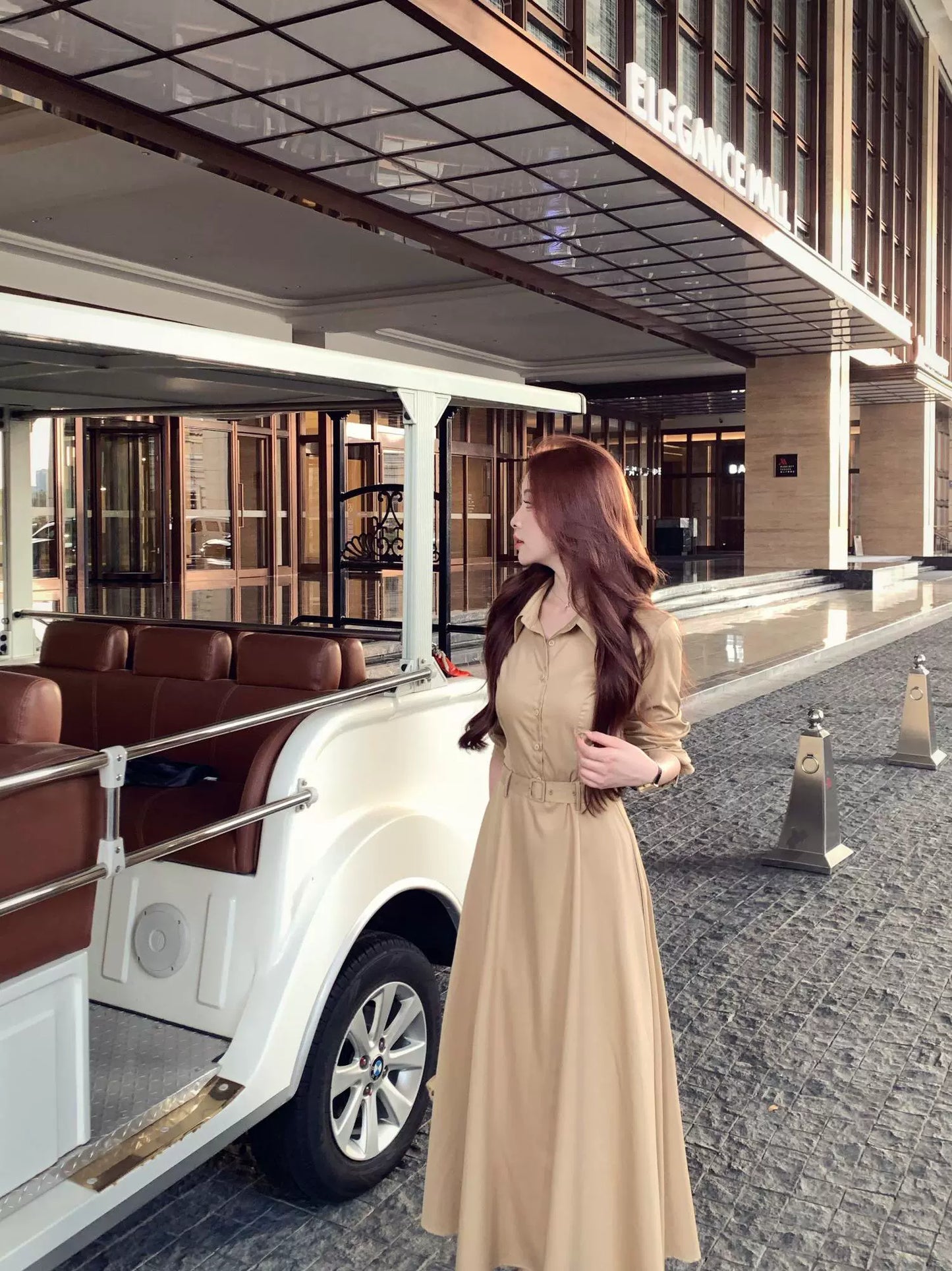 Grace Line Shirt Dress