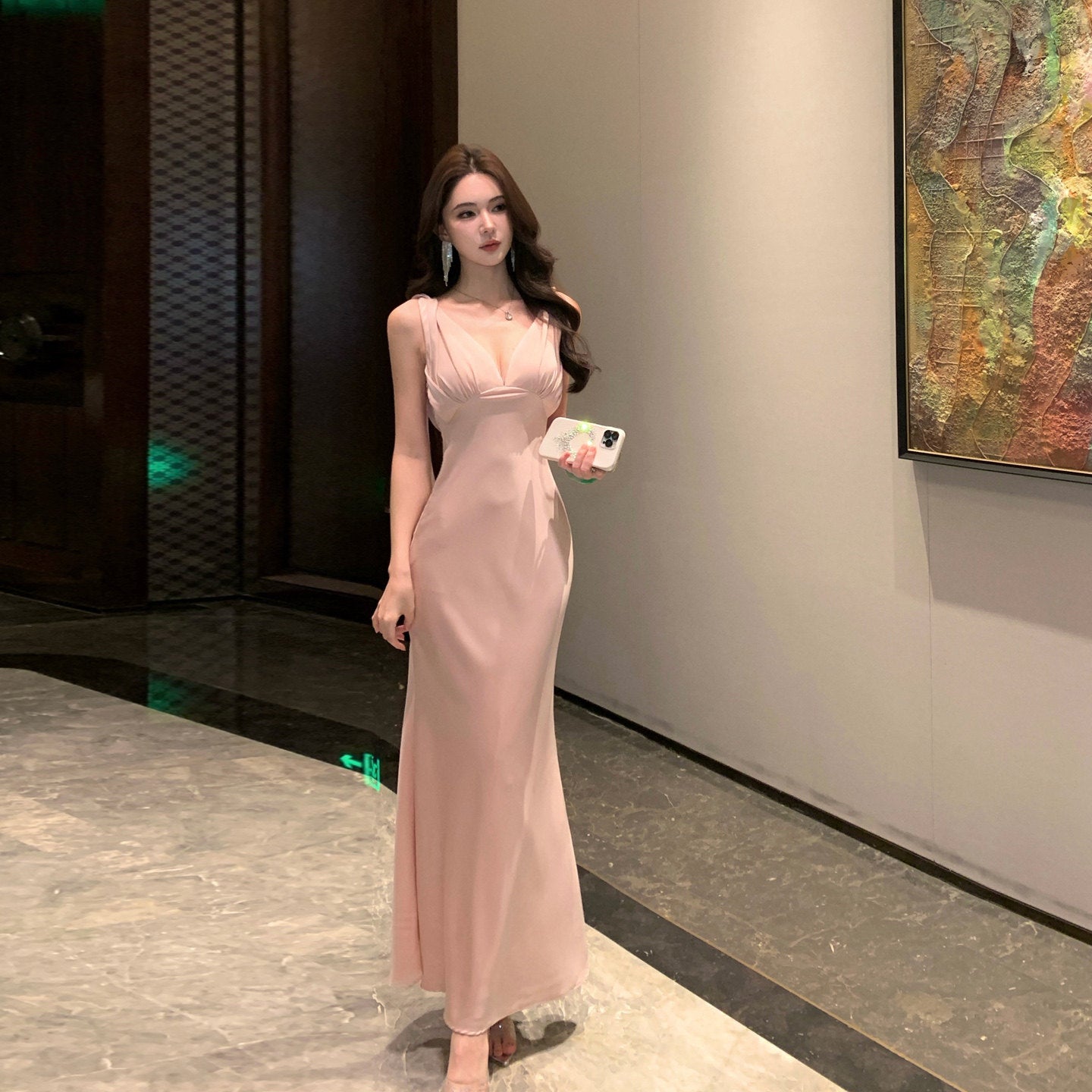 Baby Veil Ribbon Dress