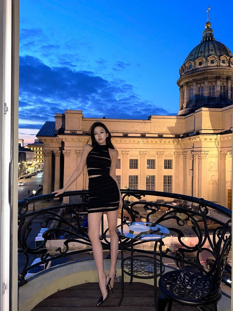 Sculpt Knit Set Black