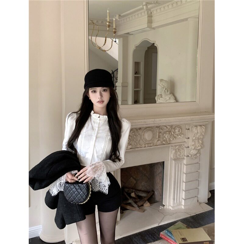 Classic Lady Veil Blouse