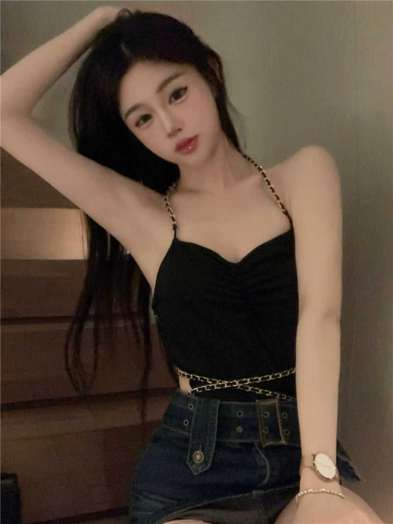 Chain Silhouette Top